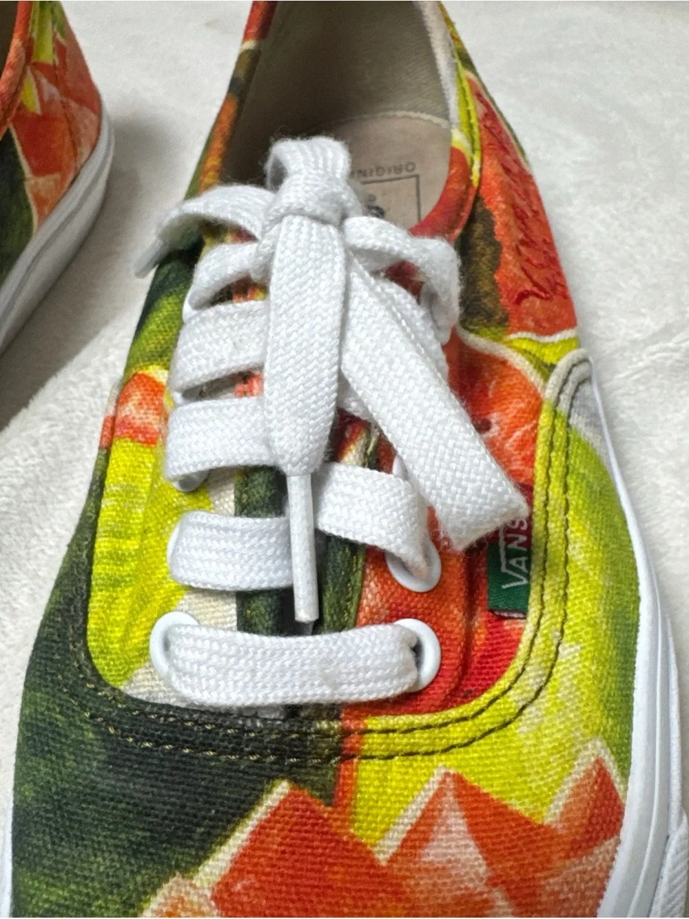 Size 8- Frida Kahlo x Vans OG Authentic LX Watermelon